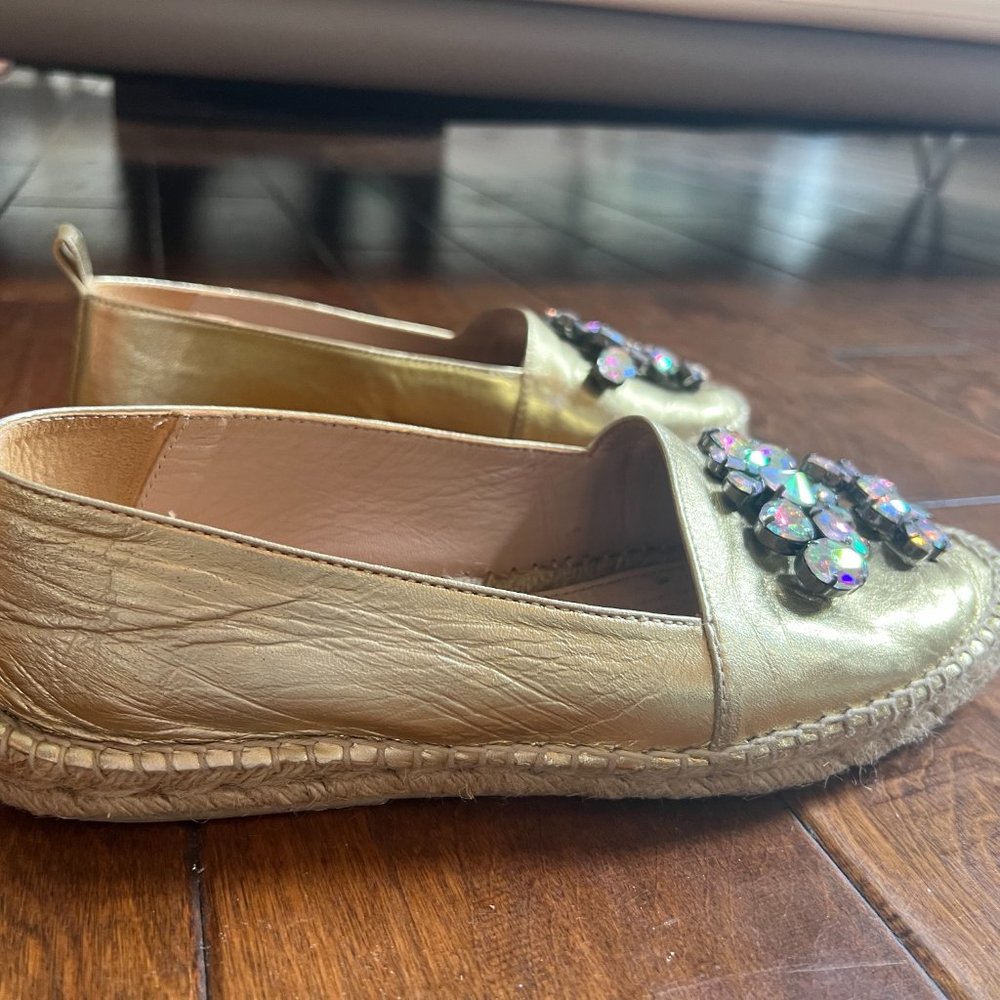 UTERQUE Rhinestone Espadrille - Picture 3 of 6